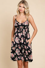 Culture Code Floral Frill Cami Dress