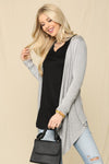 Celeste Open Front Knit Cardigan