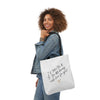 Rush Hour For You Canvas Tote Bag w/ White, Black, or Beige Straps