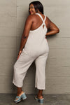 HEYSON Don't Get It Twisted Rib Knit Jumpsuit