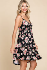 Culture Code Floral Frill Cami Dress