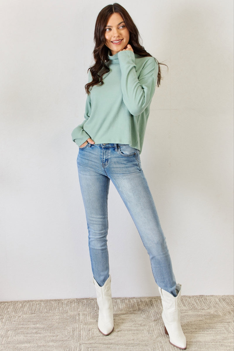 HYFVE Long Sleeve Turtleneck Top